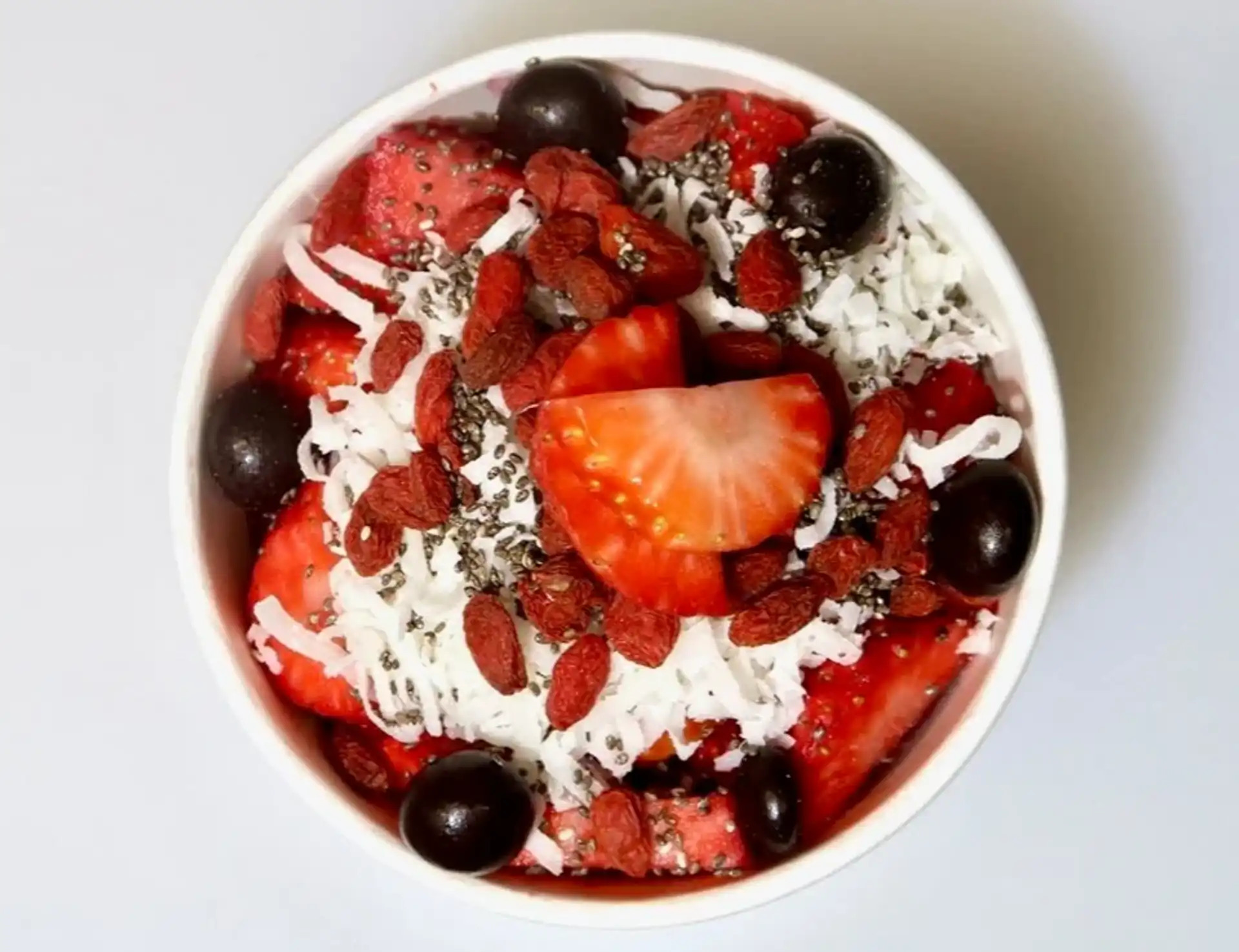 Lava Flow acai bowl
